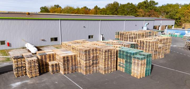 Entreprise de recyclage de palettes dans le Centre-Val de Loire
